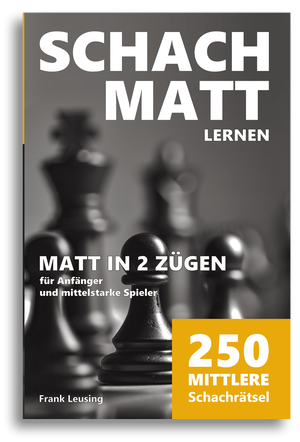 Schachbuch, Matt in 2 Zügen, Frank Leusing