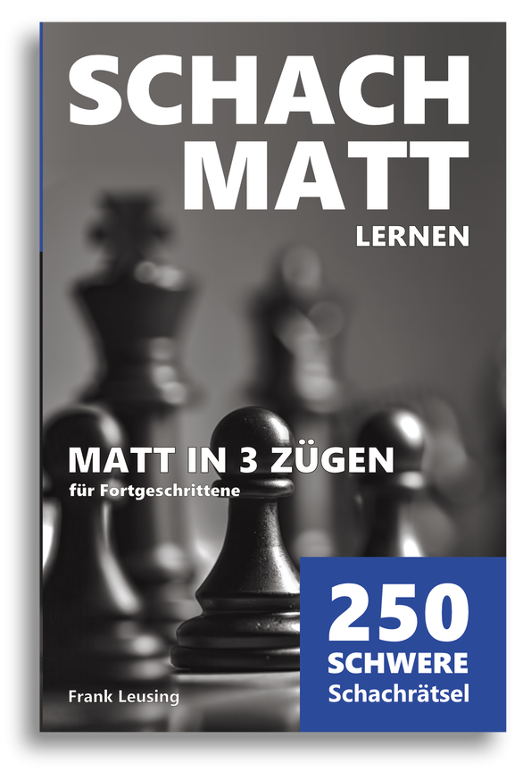 Matt in 3 Zügen, Schachbuch, F. Leusing